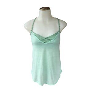 Lululemon Mint Green Tank Top with Built in Bra